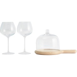 Gift wine and cheese set