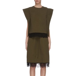 'Slinger' lace trim dress