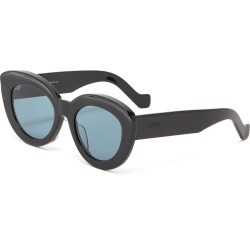 Acetate oversized cat eye sunglasses