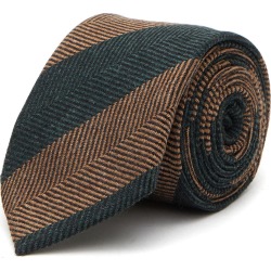 Colourblock Herringbone Wool Tie found on MODAPINS