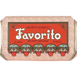 Favorito Red Poppy bar soap 150g