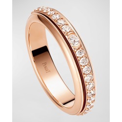 Rose Gold Possession Diamond Ring, Size 49
