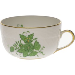 Chinese Bouquet Green Canton Cup