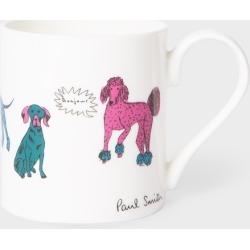 'Dog' Print Bone China Mug