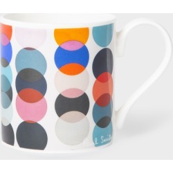 'Polka Dot' Print Bone China Mug
