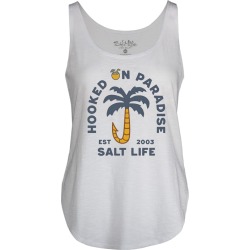 Hooked On Paradise Scoop Neck Tank Top Sale