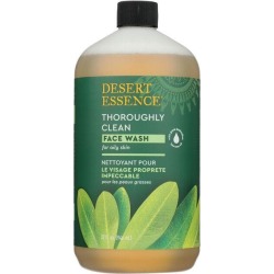 Desert Essence Thoroughly Clean Face Wash 32 fl oz Liquid Skin Care