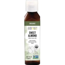 Aura Cacia Organic Skin Care Oil - Nurturing Sweet Almond 4 fl oz Liquid