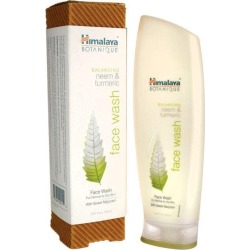 Himalaya Botanique Balancing Neem & Turmeric Face Wash 5.07 fl oz Liquid Skin Care