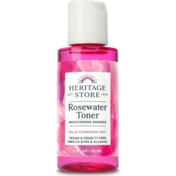 Heritage Store Rosewater Toner Moisturizing Essence 2 fl oz Liquid Skin Care