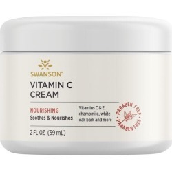 Swanson Premium Vitamin C Cream 2 fl oz Cream Skin Care