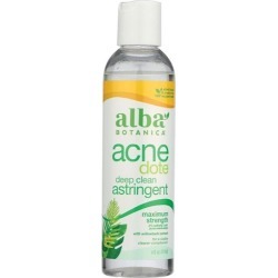 Alba Botanica Acne Dote Deep Clean Astringent - Maximum Strength 6 fl oz Liquid Skin Care