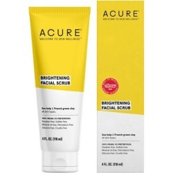 Acure Brightening Facial Scrub 4 fl oz Scrub Skin Care