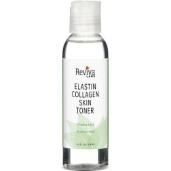 Reviva Labs Professional Strength Elastin Collagen Skin Toner 4 fl oz Liquid Skin Care