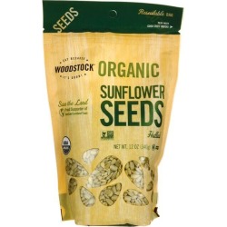Woodstock Foods Organic Sunflower Seeds 12 oz Package