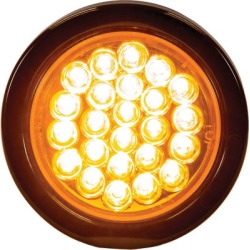 Buyers Products 4 in. Amber Round Recessed Strobe Warning Light