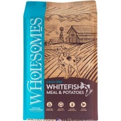 Wholesomes Grain-Free Whitefish Meal & Chickpeas Grain-Free Formula Dog Food, 35 lb.