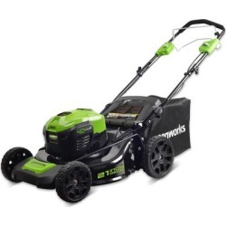 Greenworks MO40L02 G-MAX 40V 21 in. Self-Propelled Dual Port 3-in-1 Mower (Battery and Charger Not Included)