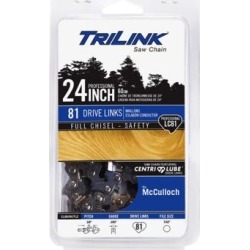 TriLink Saw Chain 24 in. Full Chisel Saw Chain; 3/8 in. Pitch; .050 in. Gauge; 81 DL