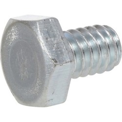 Hillman Grade 8 Yellow Zinc Hex Cap Screw; 3/8 in. -24 Fine Thread x 1 in. L