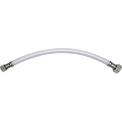 THEWORKS 1/2 in. FIP x 3/8 Odx12 PVC Supply Line, SL111