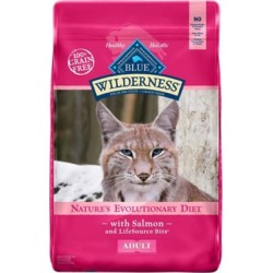 Blue Wilderness Salmon Recipe For Adult Cats, 11 lb.
