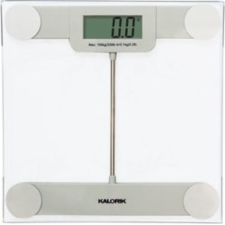 Kalorik Precision Digital Glass Bathroom Scale, EBS 39693