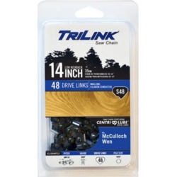 TriLink Saw Chain 12 in. Semi Chisel Saw Chain; 3/8 in. LP Pitch; .050 in. Gauge; 48 DL