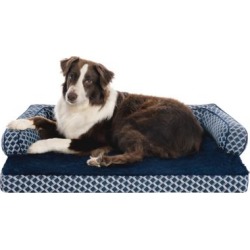 FurHaven Comfy Couch Memory Foam Sofa Pet Bed