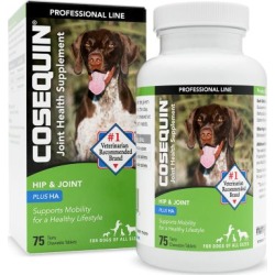 Cosequin Joint Health Supplement with Boswellia & Hyaluronic Acid (HA), Standard Strength, Pack of 75 Tablets, 389267