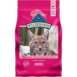 Blue Wilderness Salmon Recipe For Adult Cats, 5 lb.