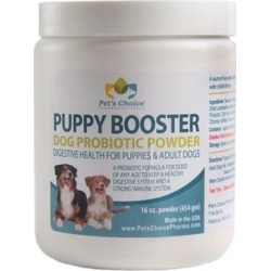 Pet's Choice Pharmaceuticals Puppy Booster Probiotic Powder, 16 oz.