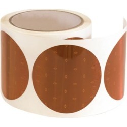 Buyers Products 3 in. Amber Round DOT Stick-On Reflectors