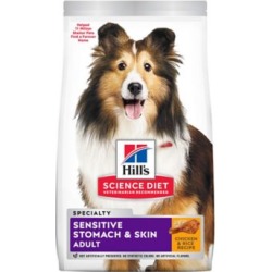 Hill's Science Diet Adult Sensitive Stomach & Skin Chicken Meal & Barley Recipe Dry Dog Food; 30 lb. Bag