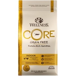 Wellness CORE Natural Grain-Free Chicken & Turkey Dry Indoor Cat Food; 5 lb.