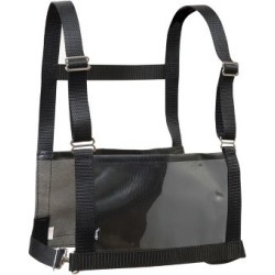 Weaver Leather Exhibitor Number Harness; Medium/Large - Adult; Black