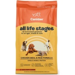 CANIDAE All Life Stages Chicken and Rice Dog Food, 44 lb.
