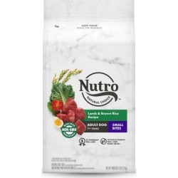 Nutro Small Bites Adult Dog Food, Lamb Meal & Rice Formula, 5 lb.