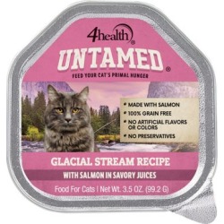 4health Untamed Glacial Stream Recipe With Salmon In Savory Juices; 3.5 oz.