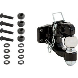 Buyers Products 8-Ton Combination Hitch with Mounting Kit, 2-5/16 in. Ball BH8 Series