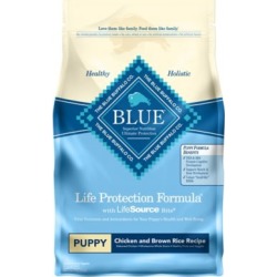 Blue Buffalo Life Protection Life Protection Formula Chicken and Brown Rice Recipe For Puppies Dog Food, 6 lb.