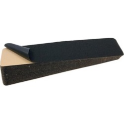 Buyers Products Anti-Skid Tape Sheets, 6 in. x 24 in., Box Of 50