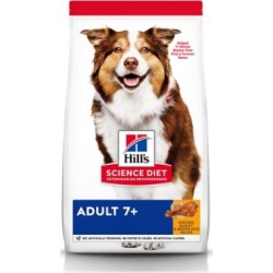 Hill's Science Diet Adult 7+ Chicken Meal, Barley & Brown Rice Recipe Dry Dog Food, 15 lb. Bag