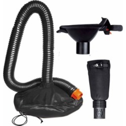 WORX LeafPro High-Capacity Universal Leaf Collection System with Turbine Fusion Adapters