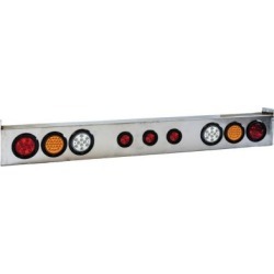 Buyers Products 66 in. Round LED Light Bar Kit with Reverse Lights