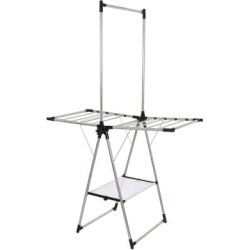 Greenway GFR1211SS Stainless Steel Indoor/Outdoor Compact Drying Center with Mesh Shelf