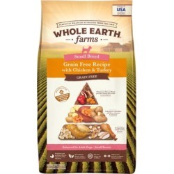 Merrick Grain Free Whole Earth Farms Small Breed Recipe Dog Food, 4 lb. Bag
