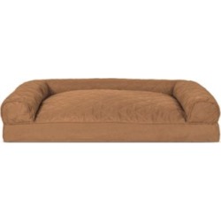 FurHaven Quilted Pillow Sofa Pet Bed
