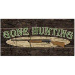 Designs Direct Gone Hunting 20x10 Canvas Wall Art