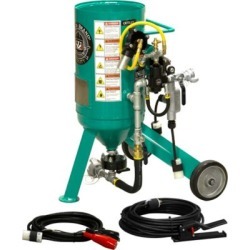 Pirate Brand CPR Jr. 0.5 cu. ft. Sandblaster Basic Package, Electric Controls